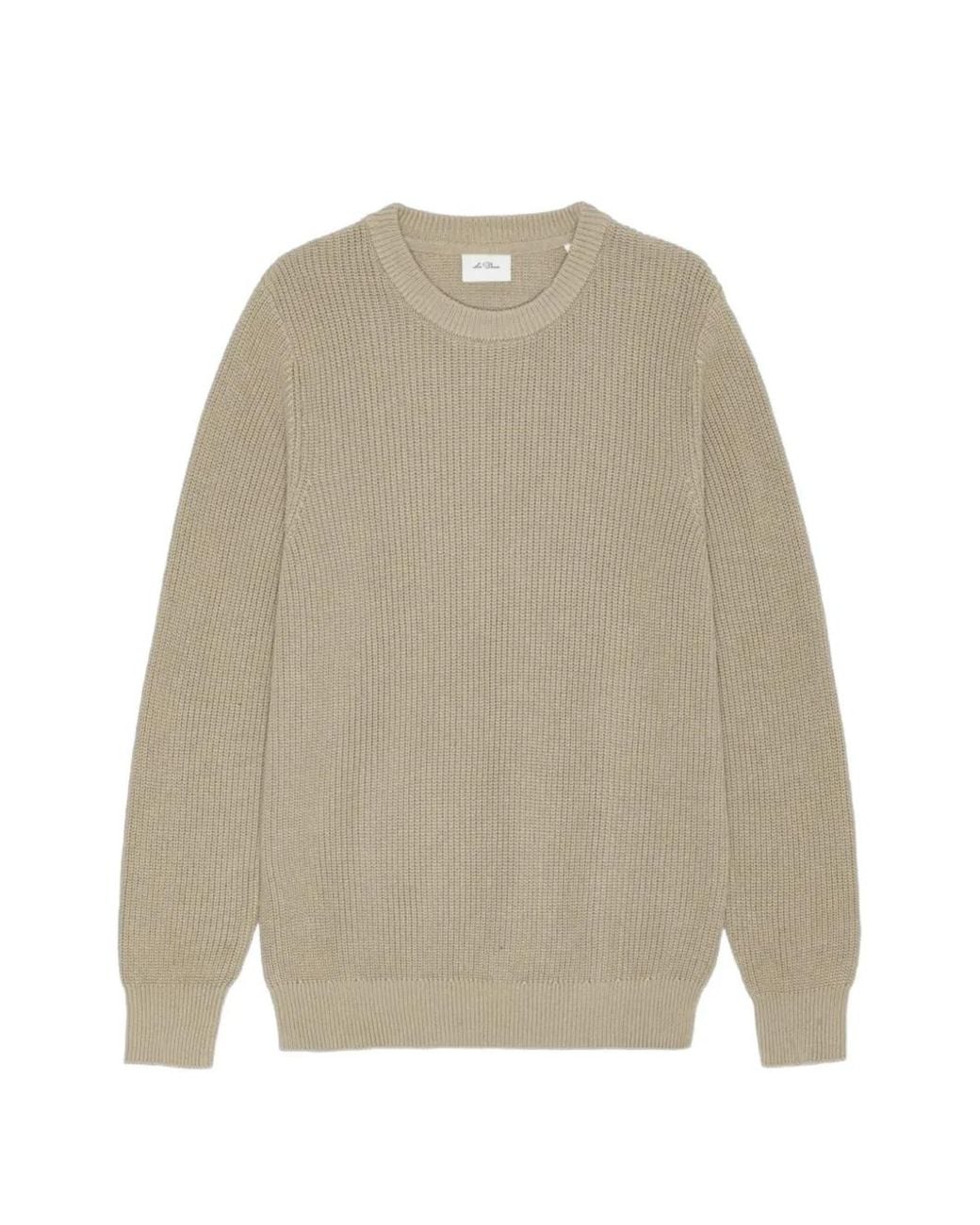 Les Deux Natural Ribbed-Knit Sweater for men