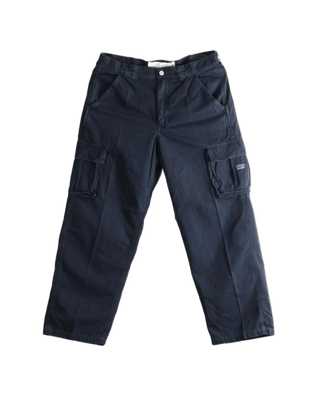 ERL Blue Pantalon À Poches Cargo