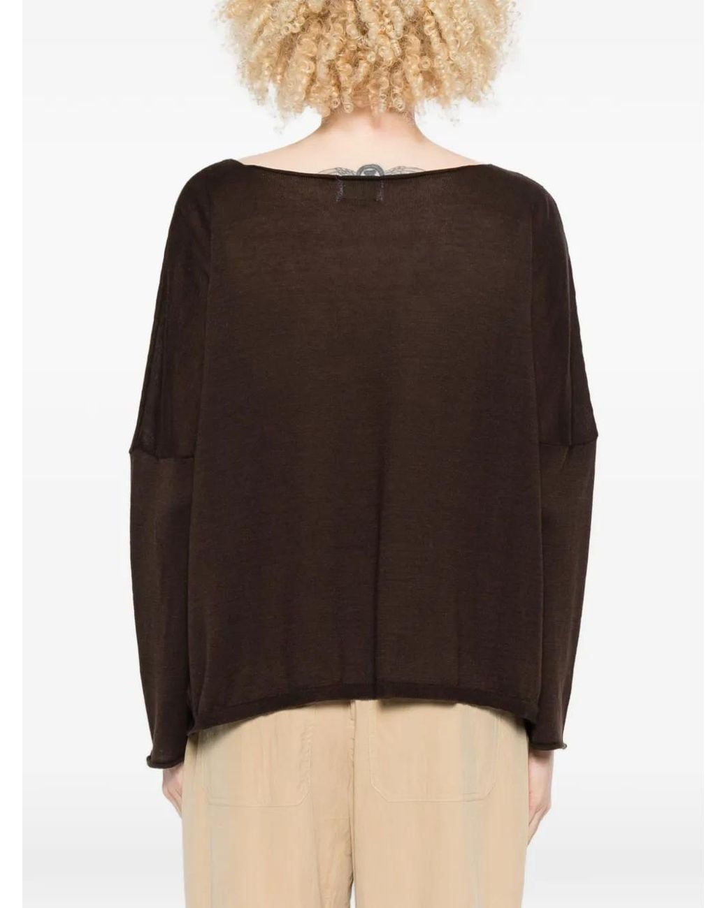 Be You Brown Long-Sleeve Top