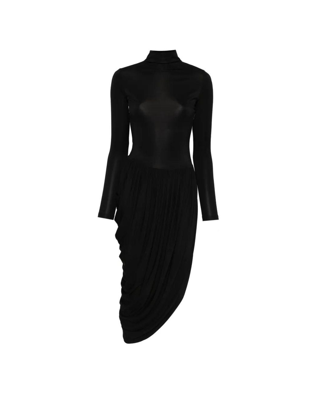 Esse Studios Black Solina Sleeved Dress