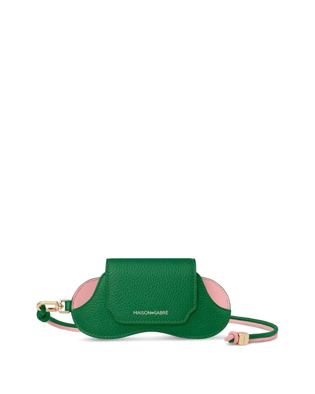 Maison De Sabre Green Sunglasses Sling Case