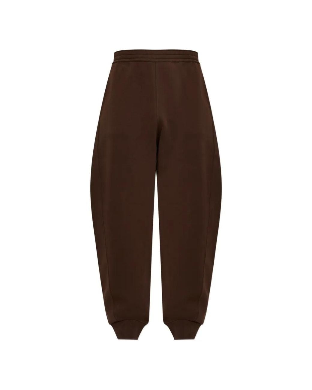 Givenchy Brown Couture Seam Jogger Trousers for men