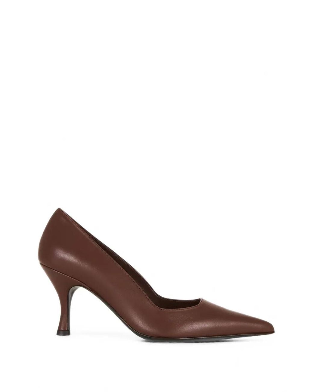 Gia Borghini Brown Monserrat Pointed-Toe Pumps