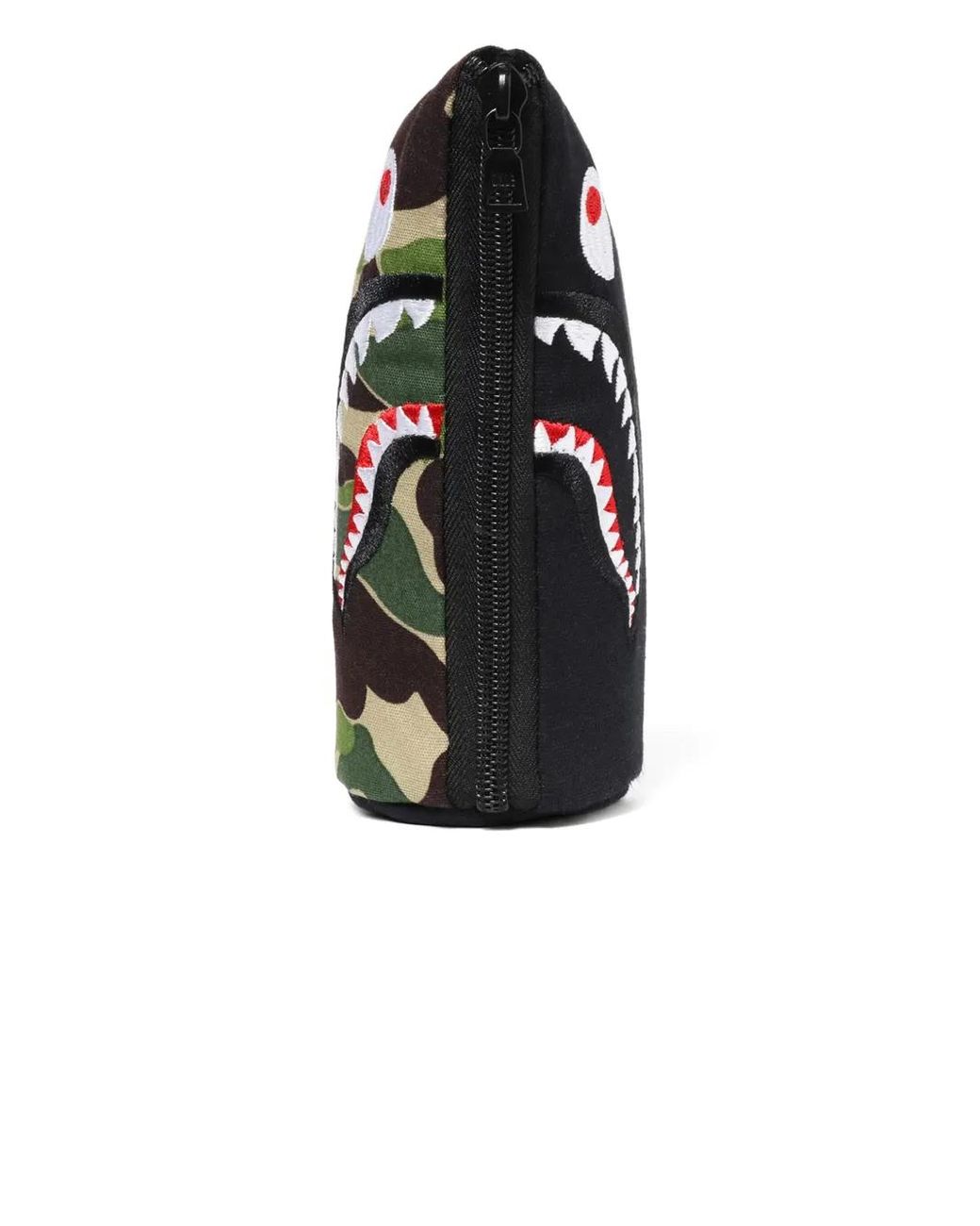 A Bathing Ape Runde Brille Mit Hai-Muster in Brown für Herren
