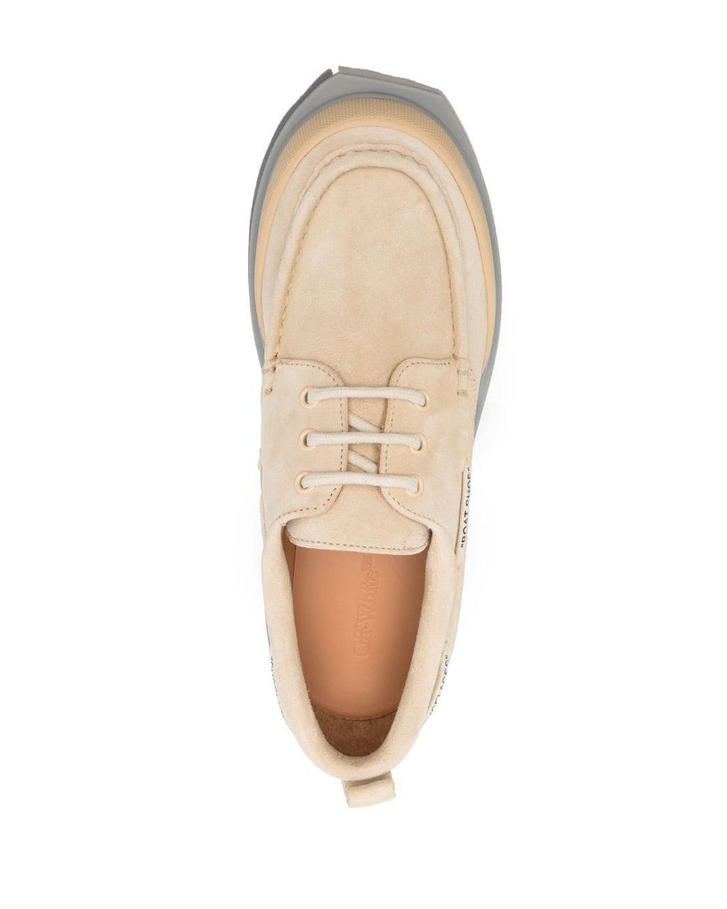 Off white hotsell boat shoes