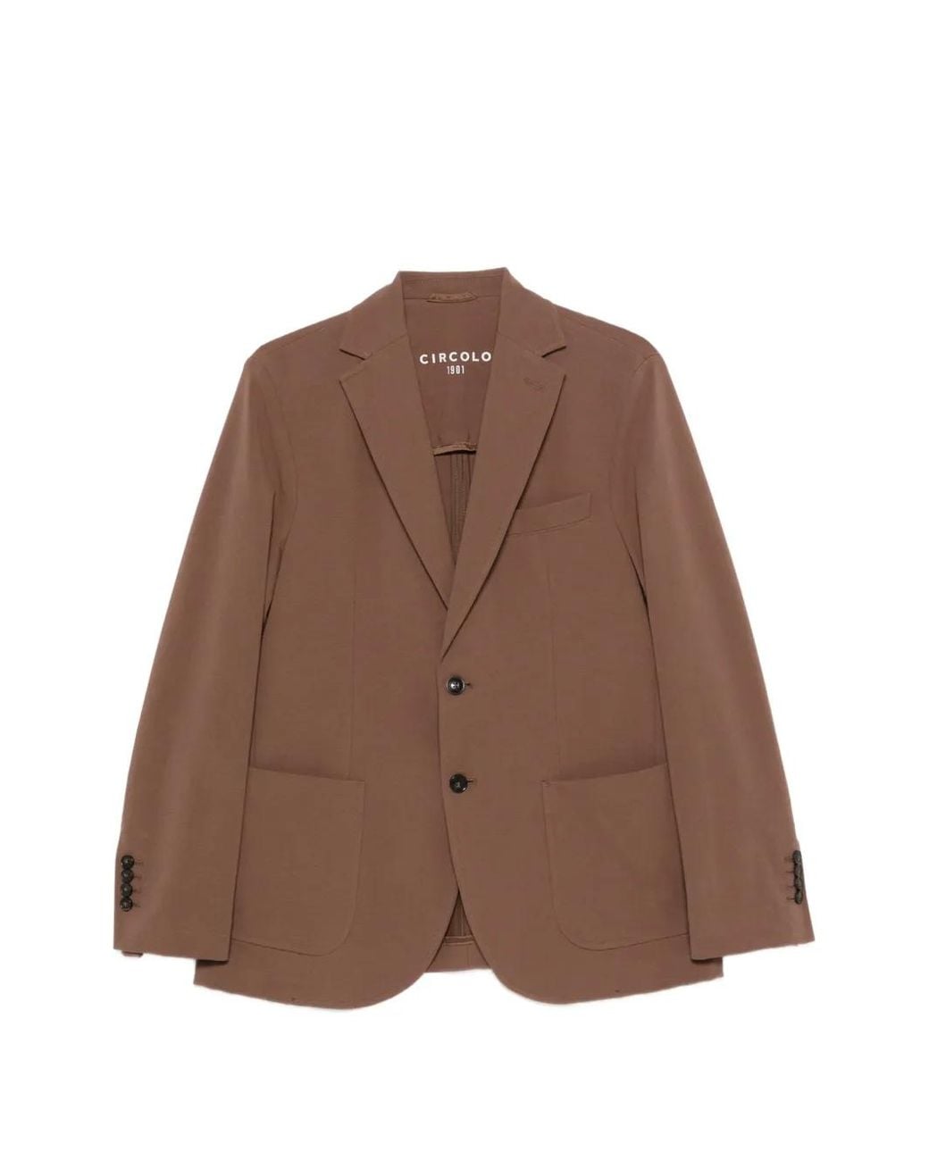 Blazer Con Botones Circolo 1901 de hombre de color Brown