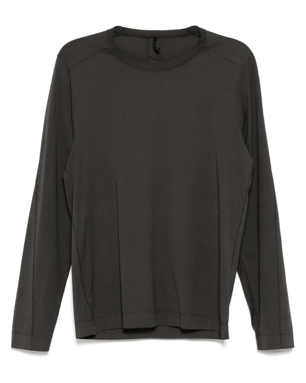 Transit Gray Crew Neck T-Shirt for men