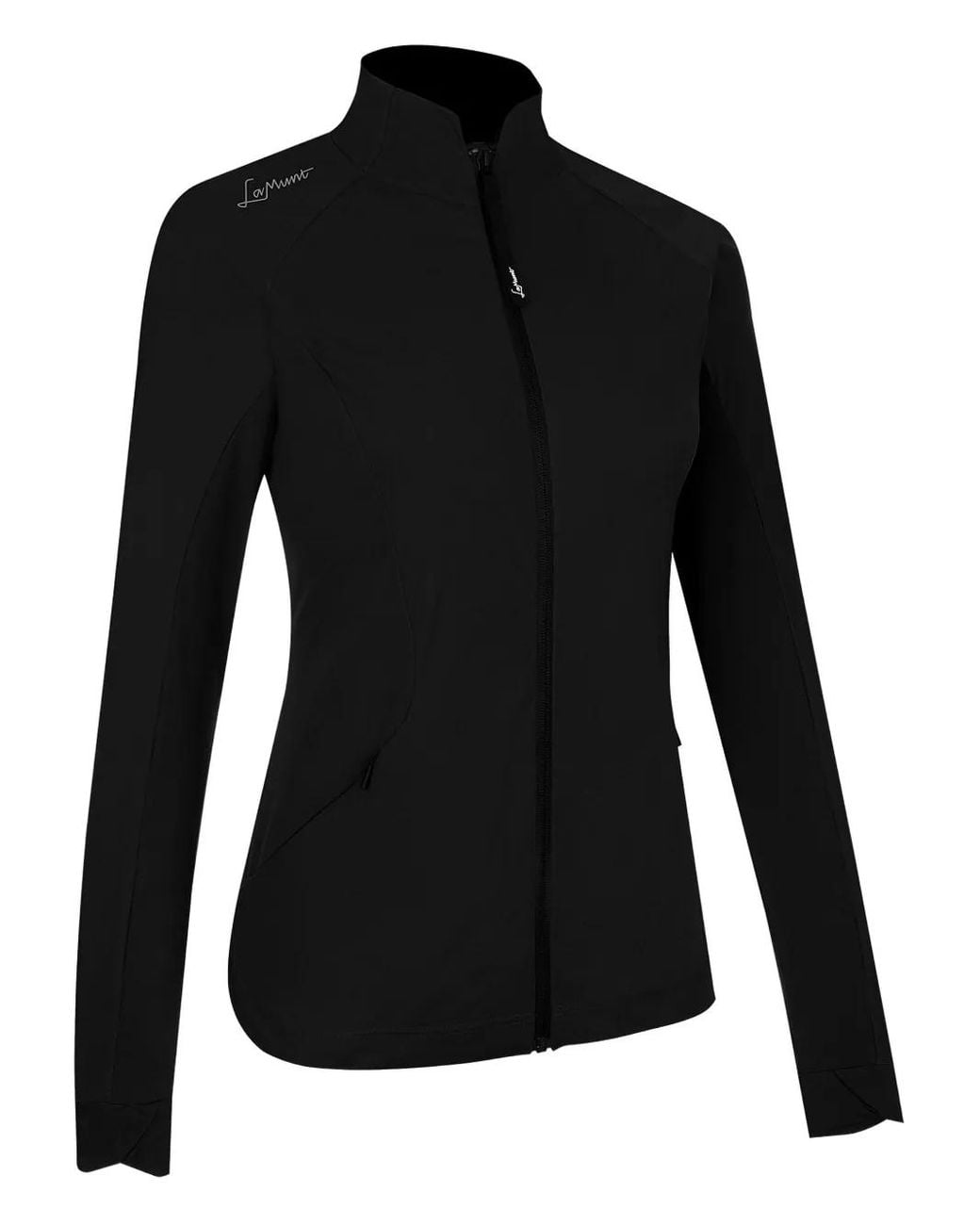 Lamunt Black Jacke Mit Stehkragen