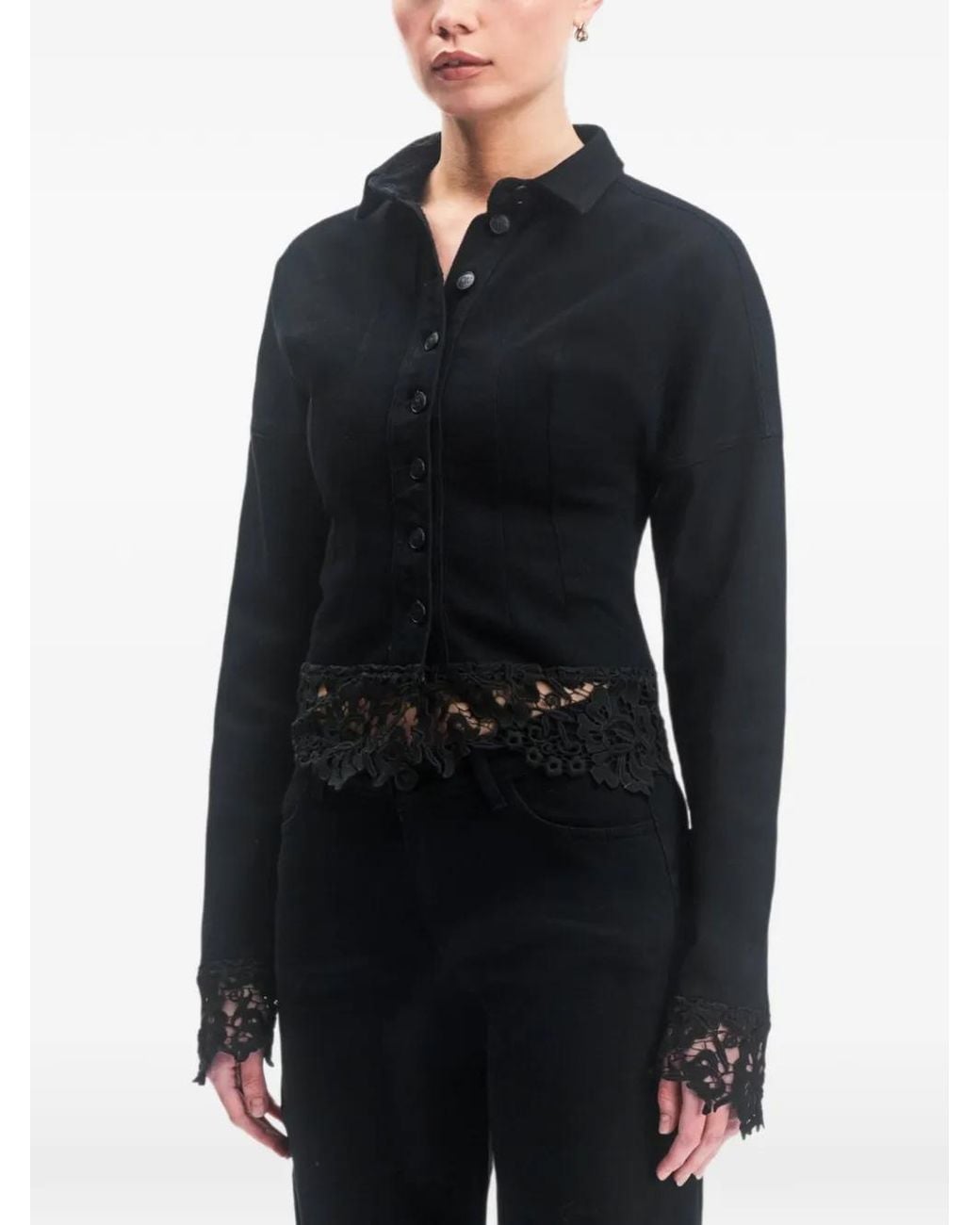 Camicia Eldora di OW Collection in Black