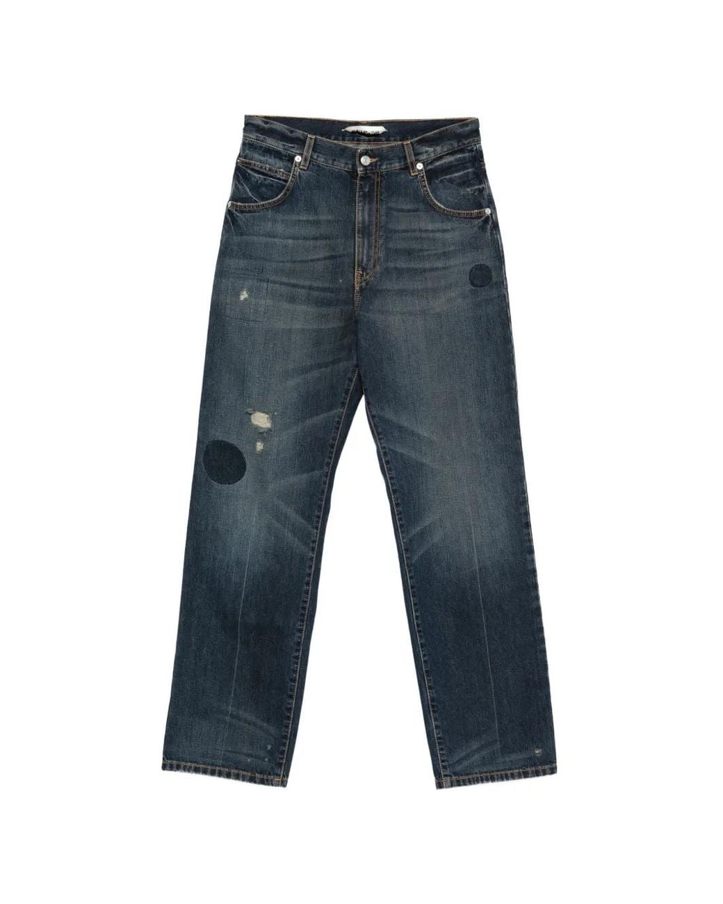 NAMACHEKO Jeans Mit Patches in Blue für Herren