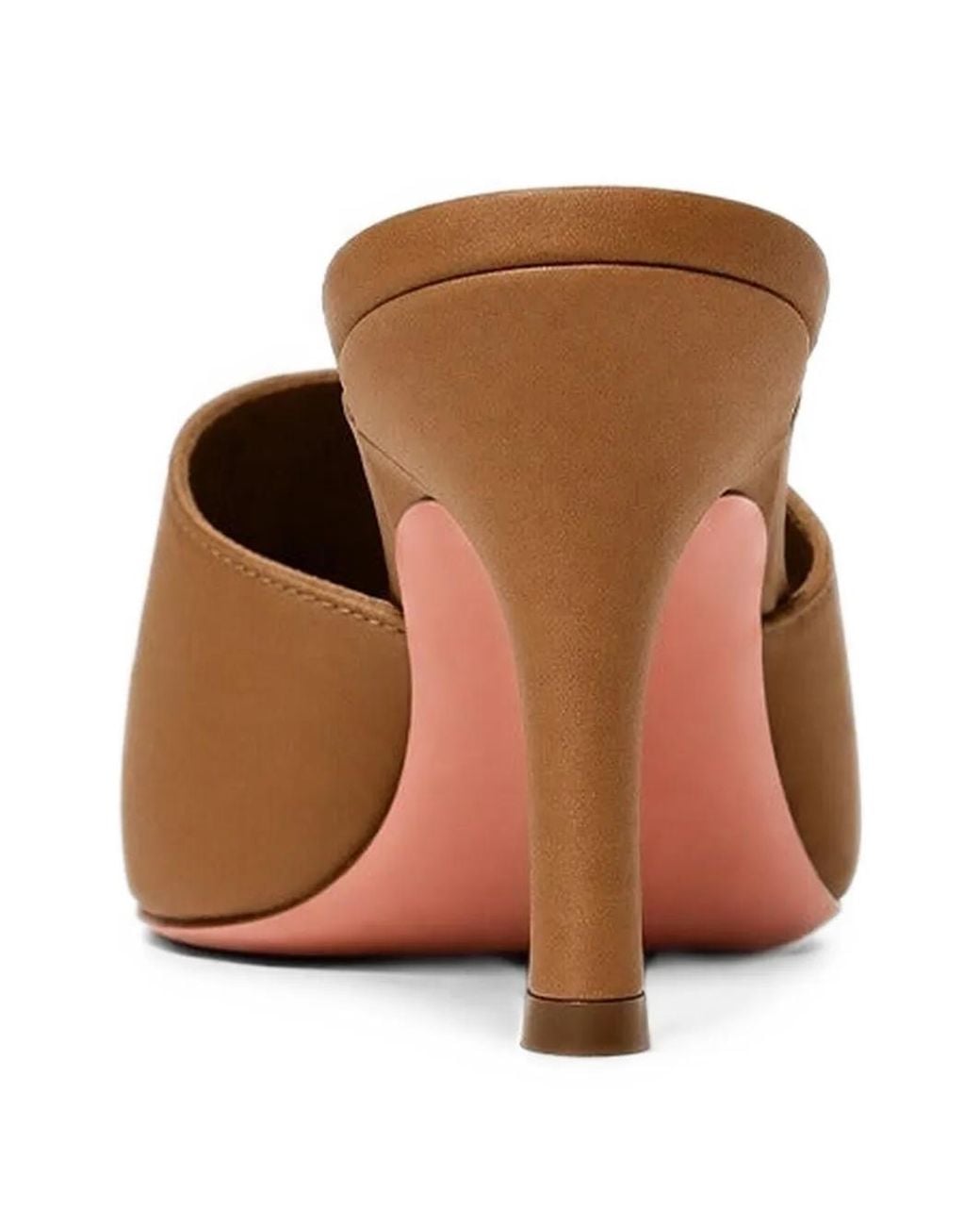 AMINA MUADDI Brown Jamie Pointed-Toe Mules