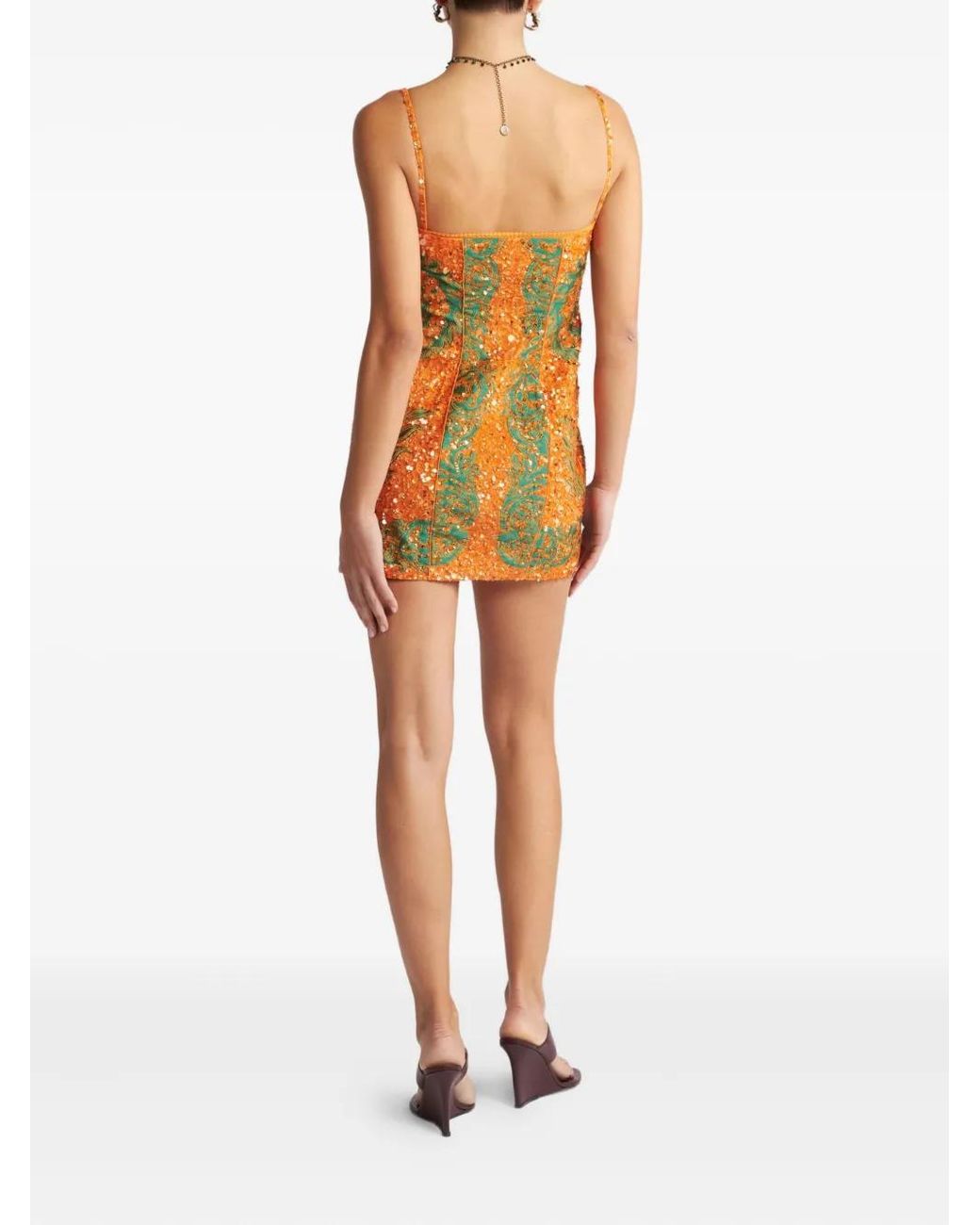 green emerald velvet dress Paisley Eira Poplin Mini Dress  Azure & Lavender