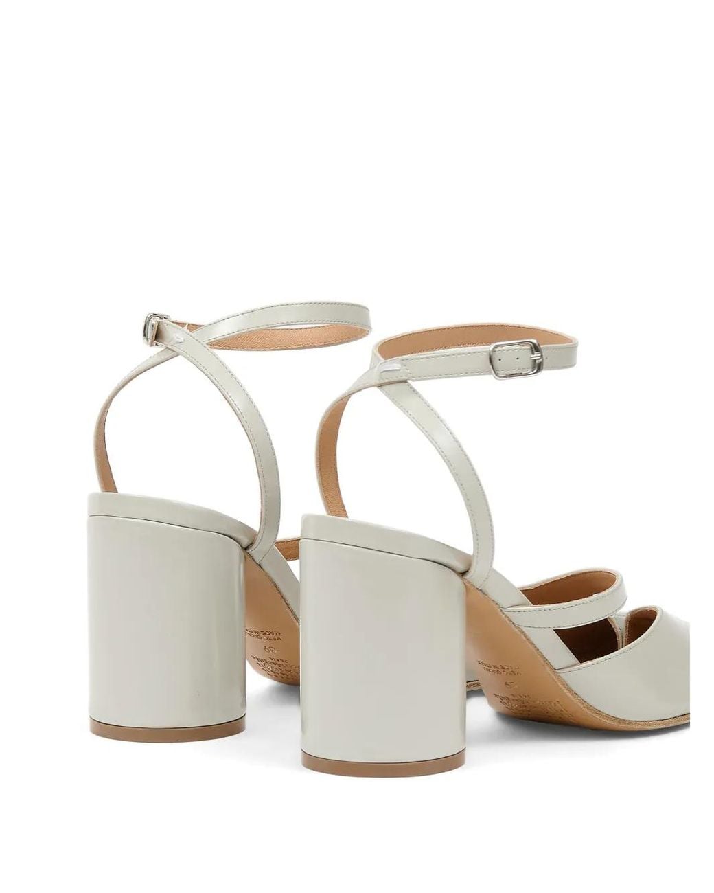 Maison Margiela White Tabi Pump Sandals
