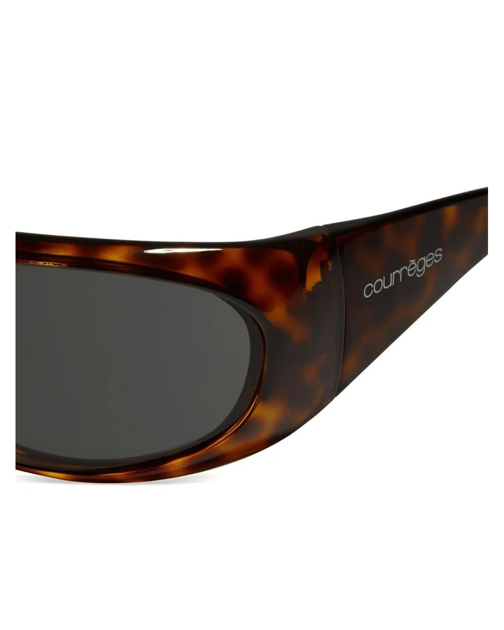 Courreges Black Shadow Sunglasses