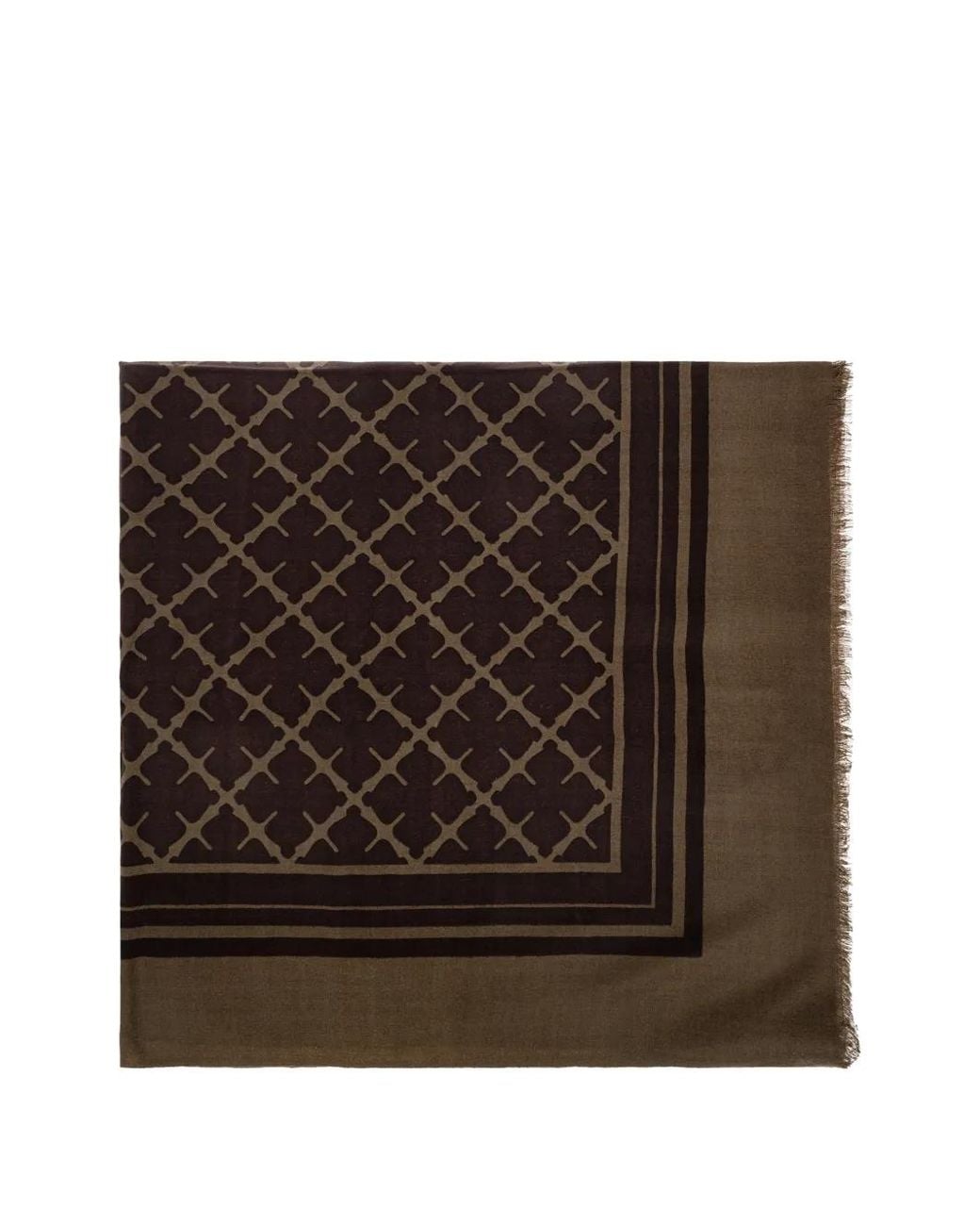 Sciarpa Cornelis Con Monogramma di By Malene Birger in Brown