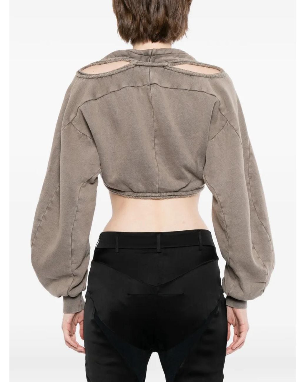 OTTOLINGER Natural Hoodie Zippé À Coupe Crop