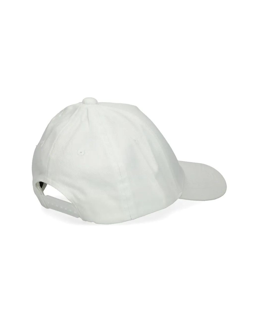 ARMANI EXCHANGE White Logo-Embellished Cap