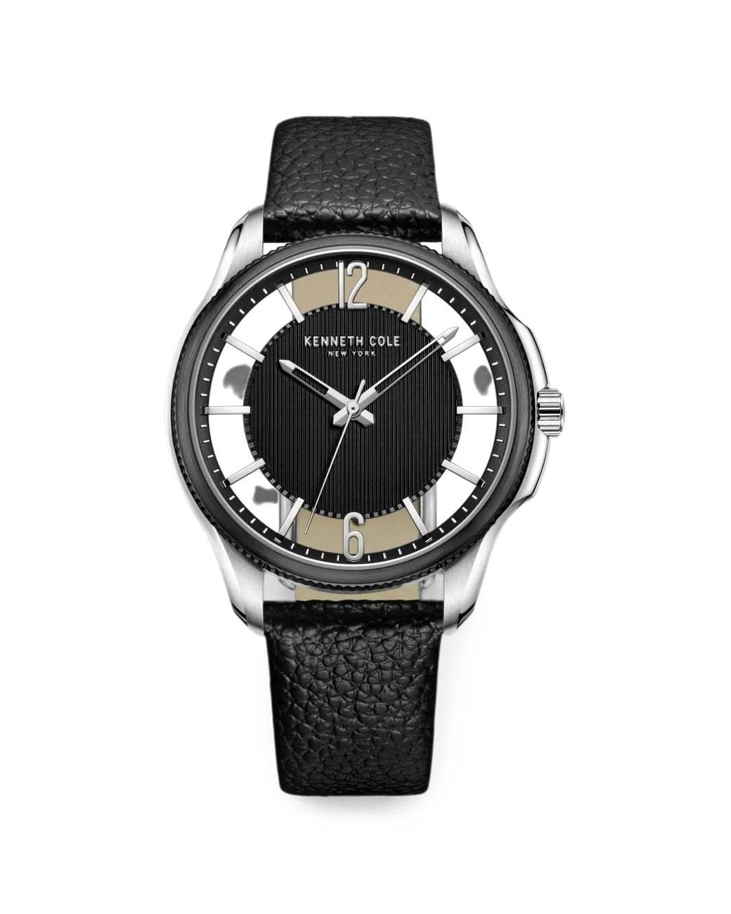 Kenneth Cole Black Montre New York Mm for men