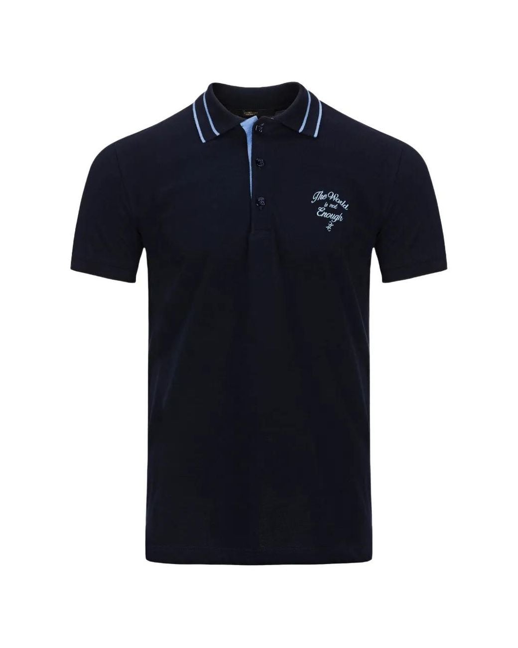 Billionaire Black Polo En Coton for men