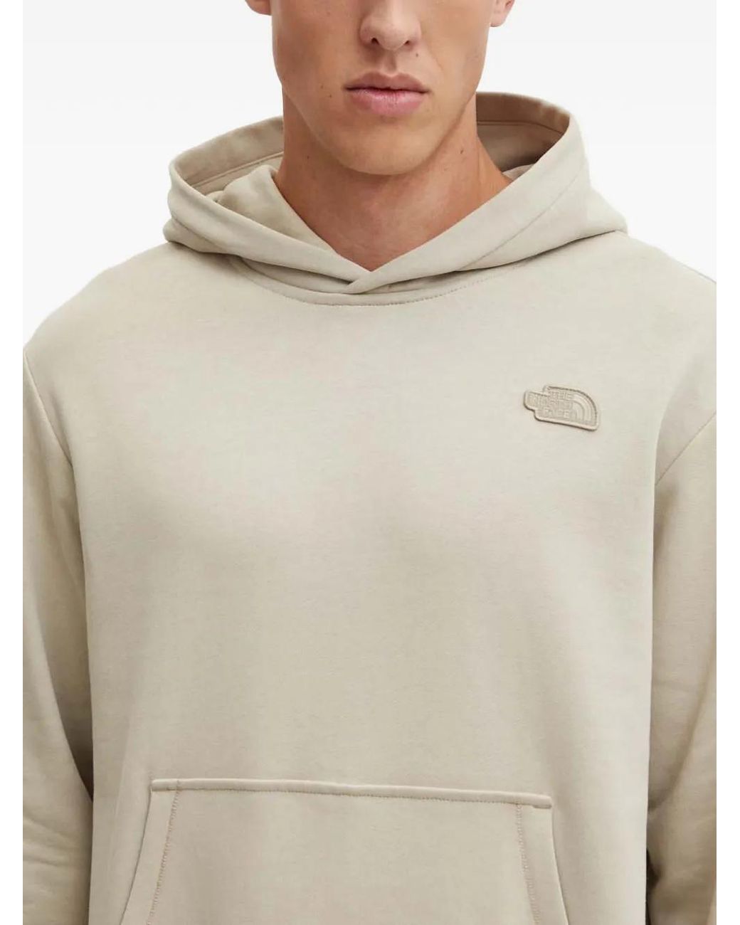 Sudadera Con Capucha Y Parche Del Logo The North Face de hombre de color Natural