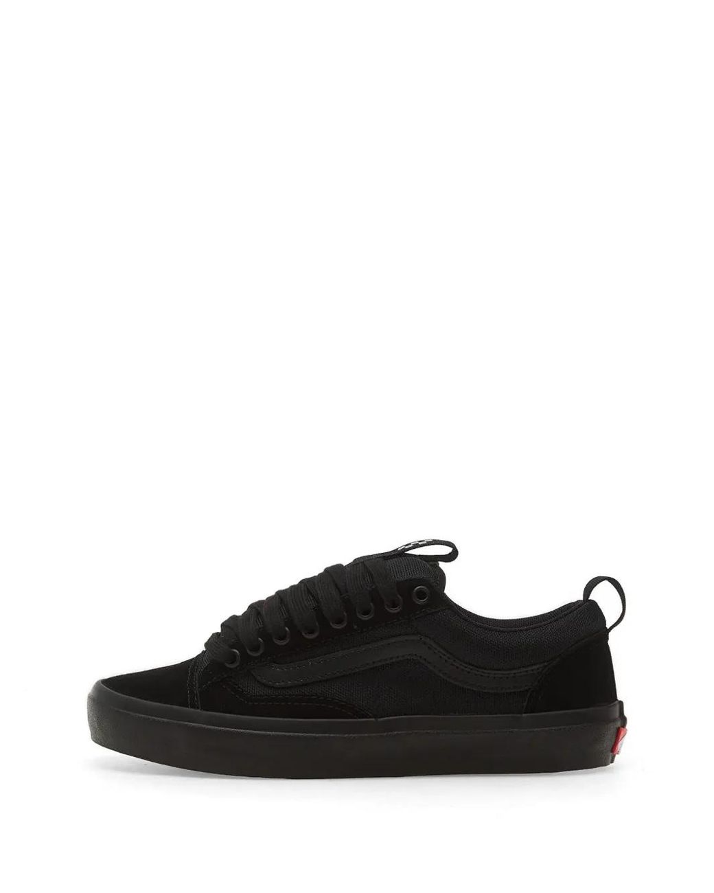 Vans Black Panelled Lace-Up Sneakers