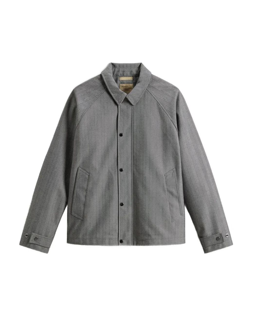 Giacca di Woolrich in Gray da Uomo