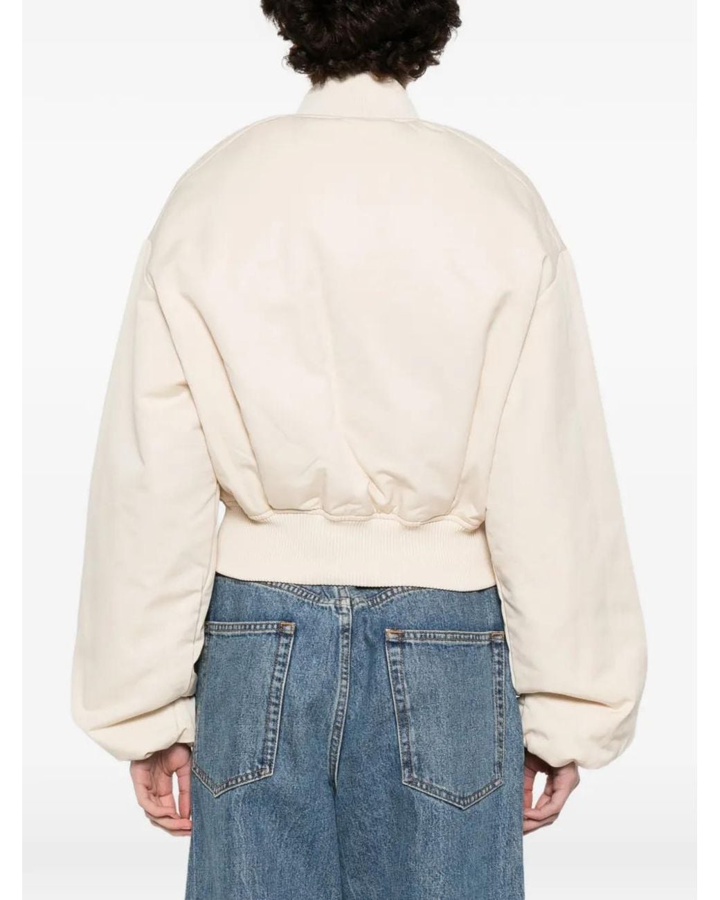 Axel Arigato Natural Lola Zipped Bomber Jacket