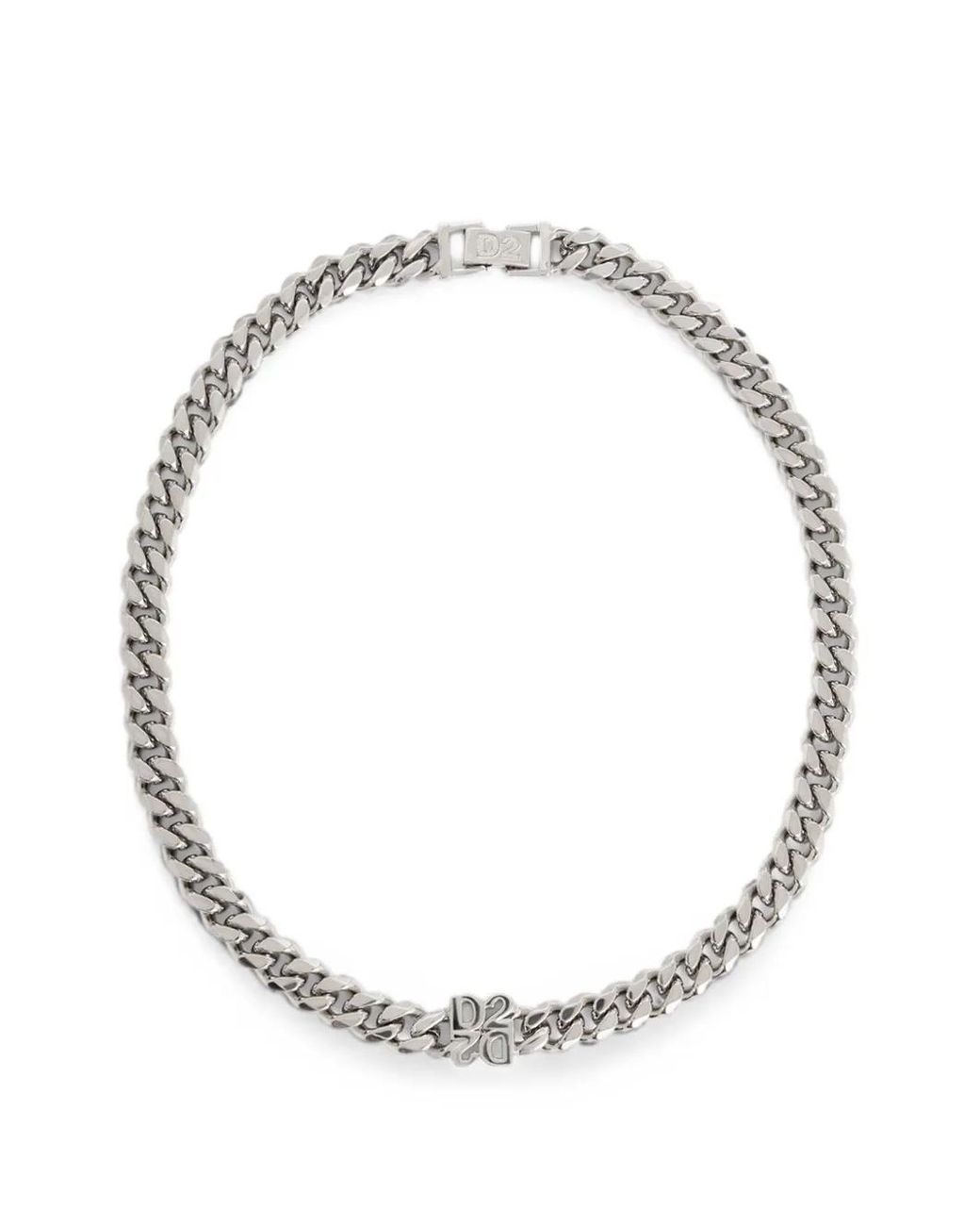 DSquared² D2 Upside Down Halskette in White für Herren