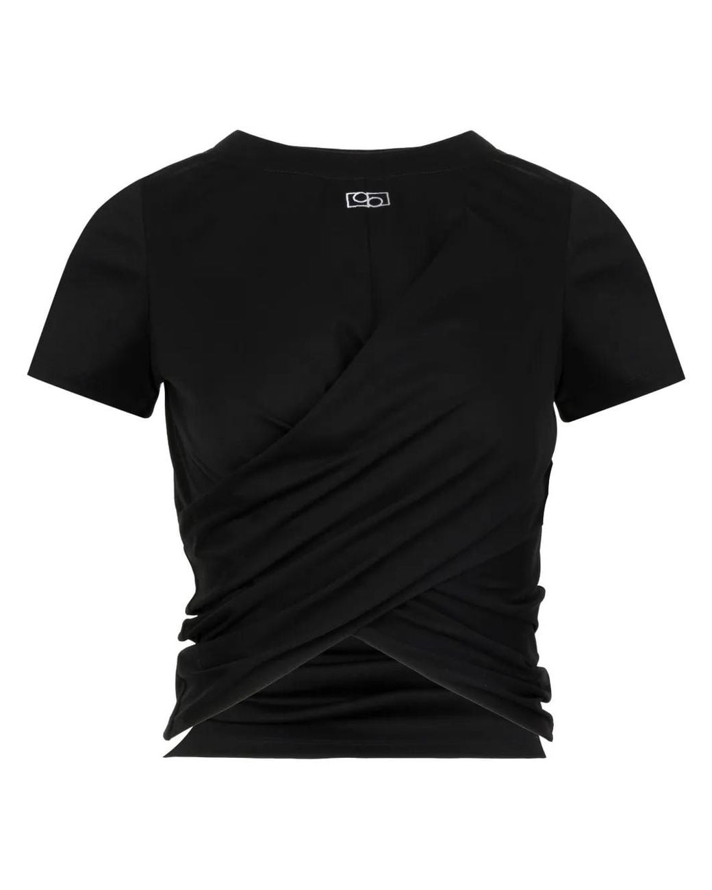 Ports 1961 Black Logo-Appliqué Cotton T-Shirt