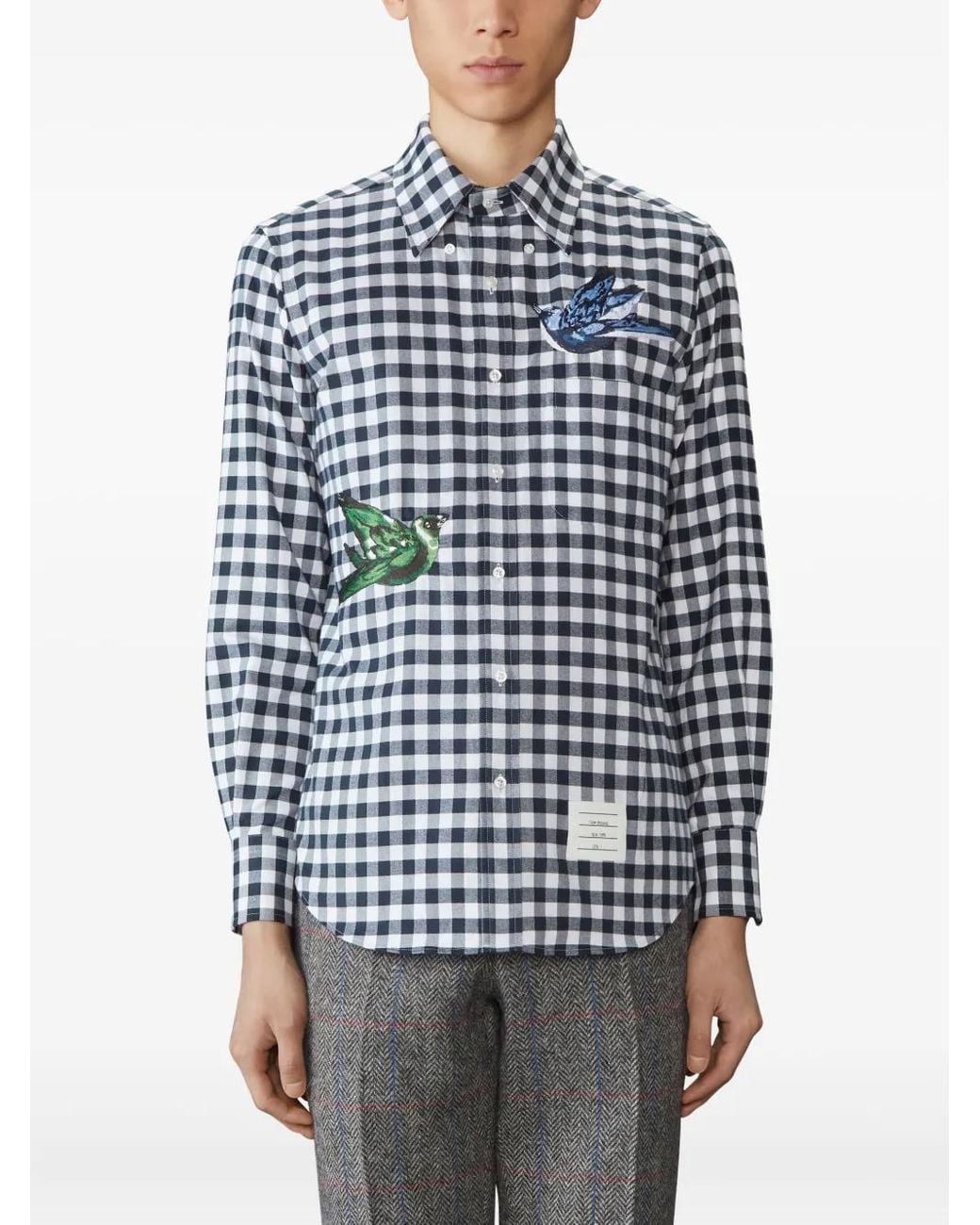 Chemise à carreaux Vichy garçon