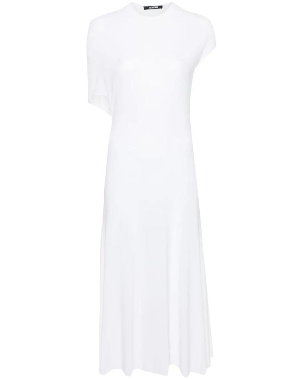 Jacquemus White La Robe Salerno Midi Dress
