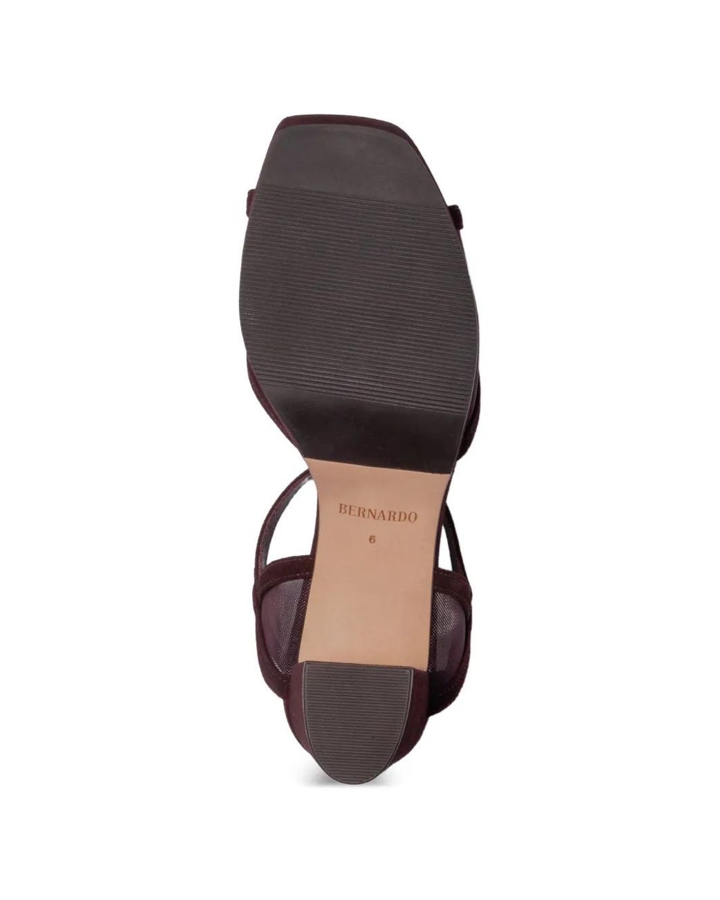 Bernardo Brown Celeste Platform Sandals