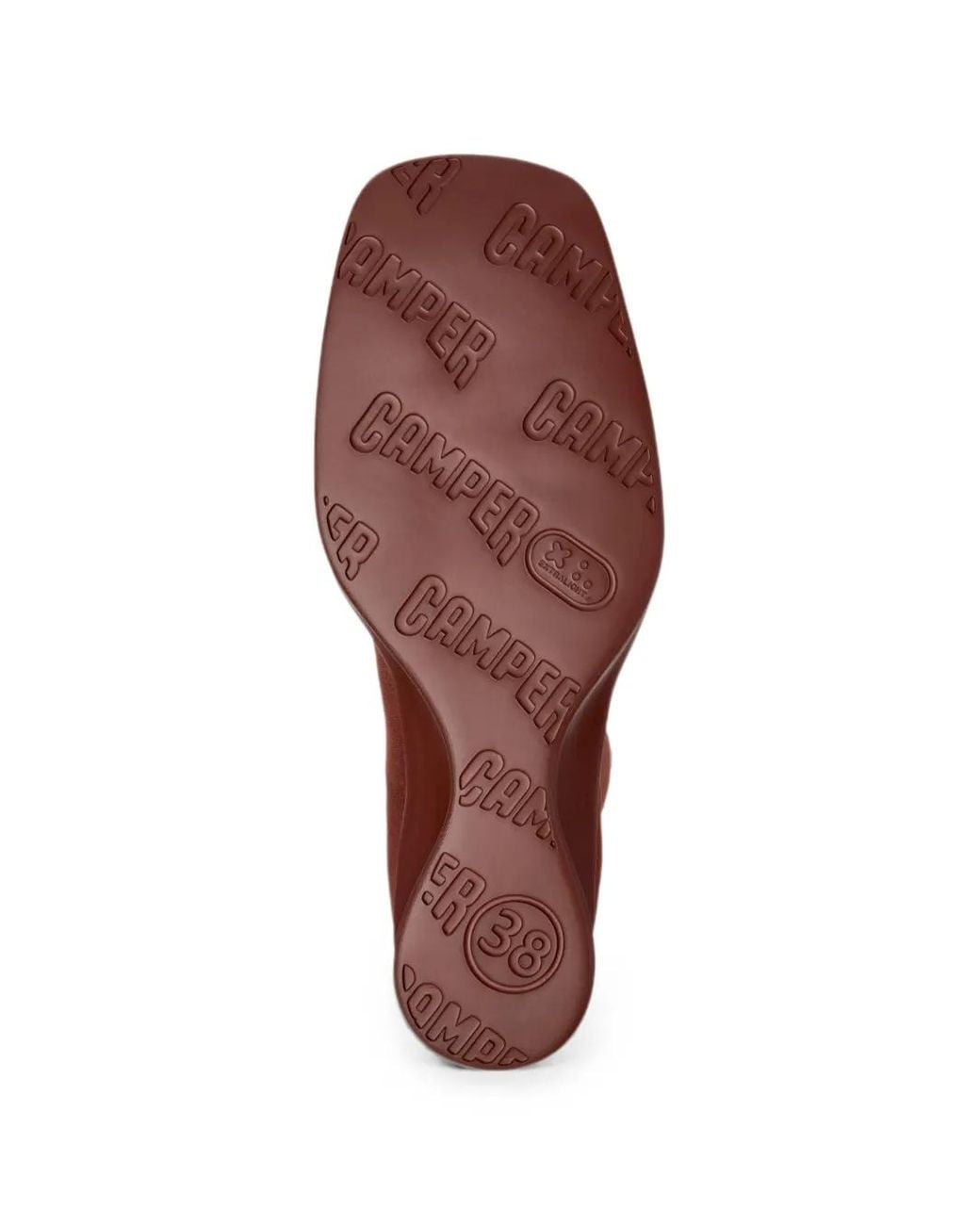 Camper Red Louise Wedge-Heel Boots