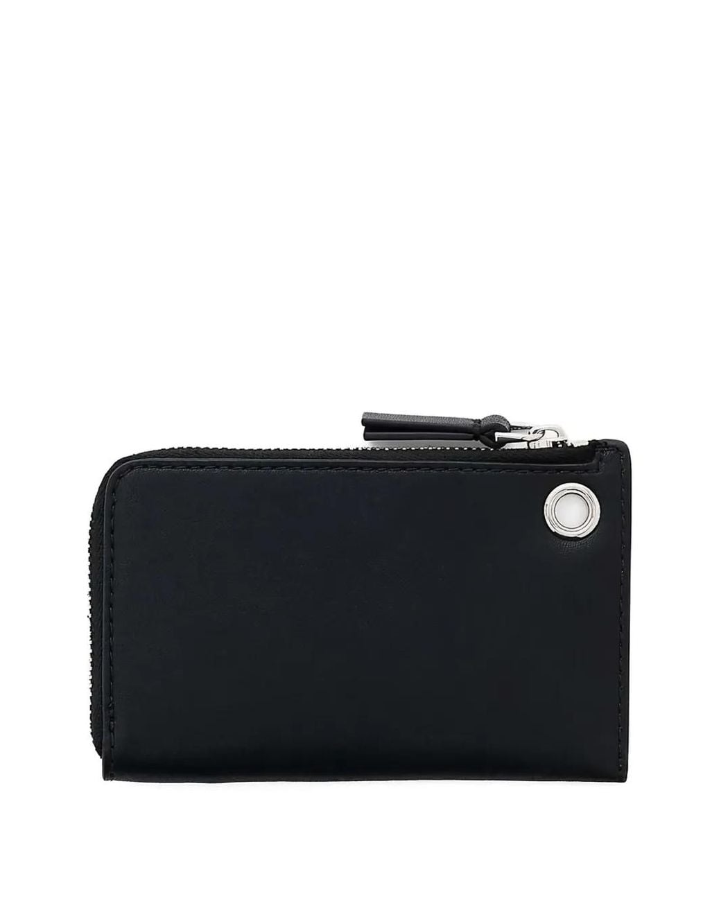 Marc Jacobs Black Zip Charm Wallet