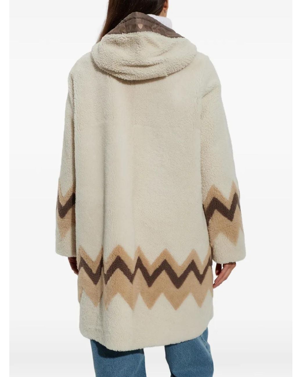 Bogner Natural Manteau Niva À Capuche