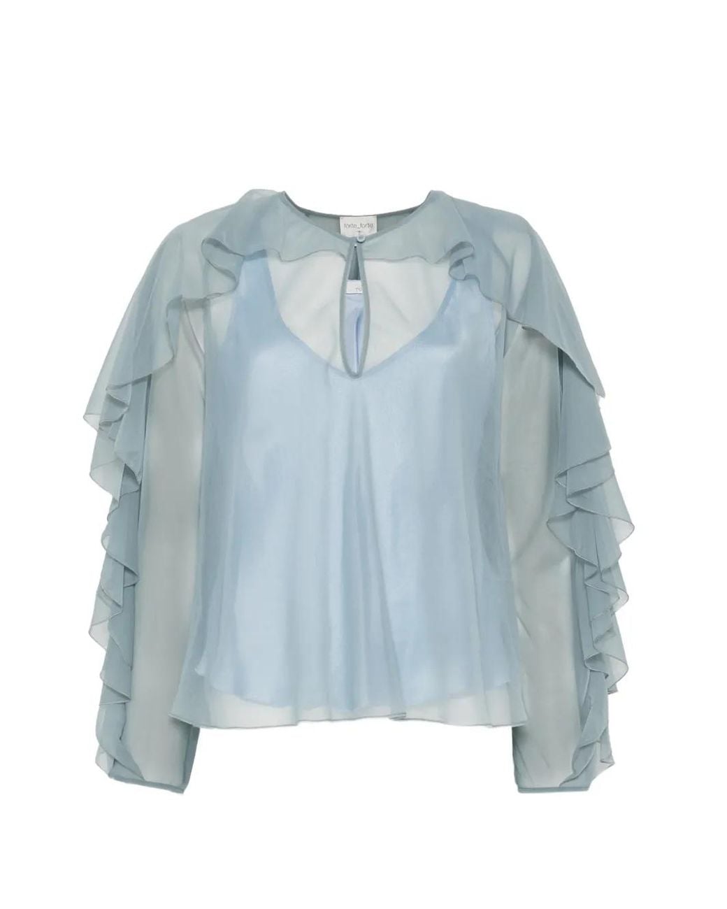 Forte_forte Blue Sheer Shirt