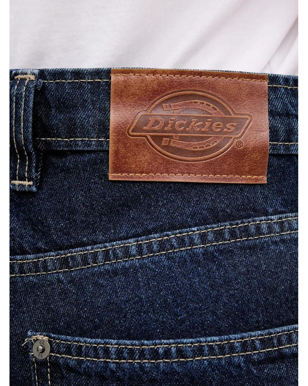 Dickies Blue Jean Évasé À Patch Logo
