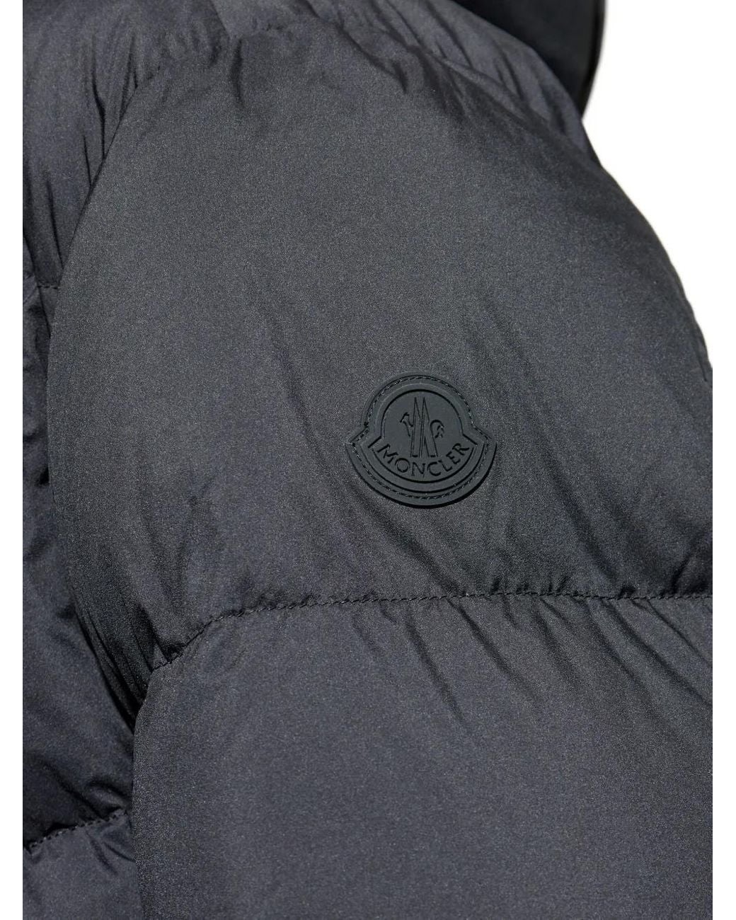 Moncler Forez Donsjack Met Capuchon in het Gray voor heren