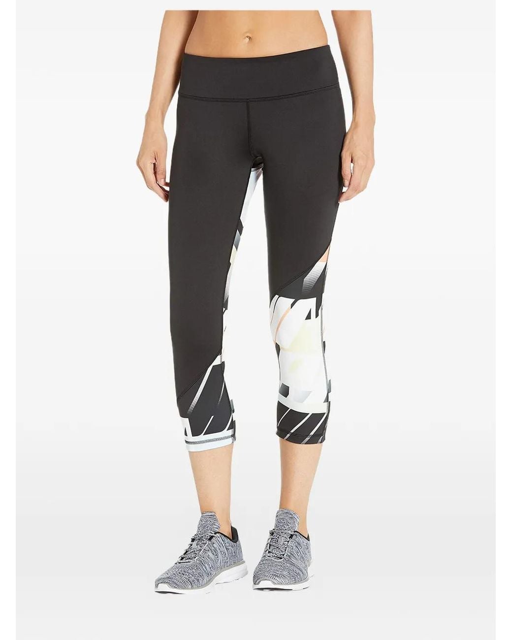 Reebok Blue Printed Leggings