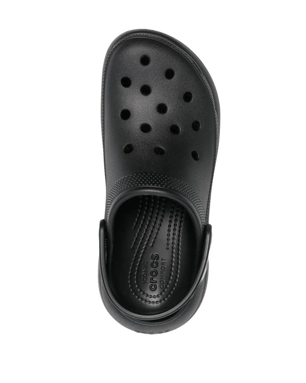 CROCSTM Slingback-Mules Mit Plateau in Black für Herren