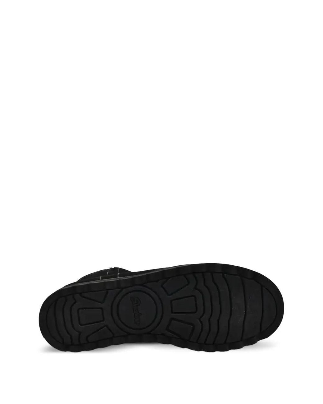 Skechers Black Logo-Embroidered Ankle Boots