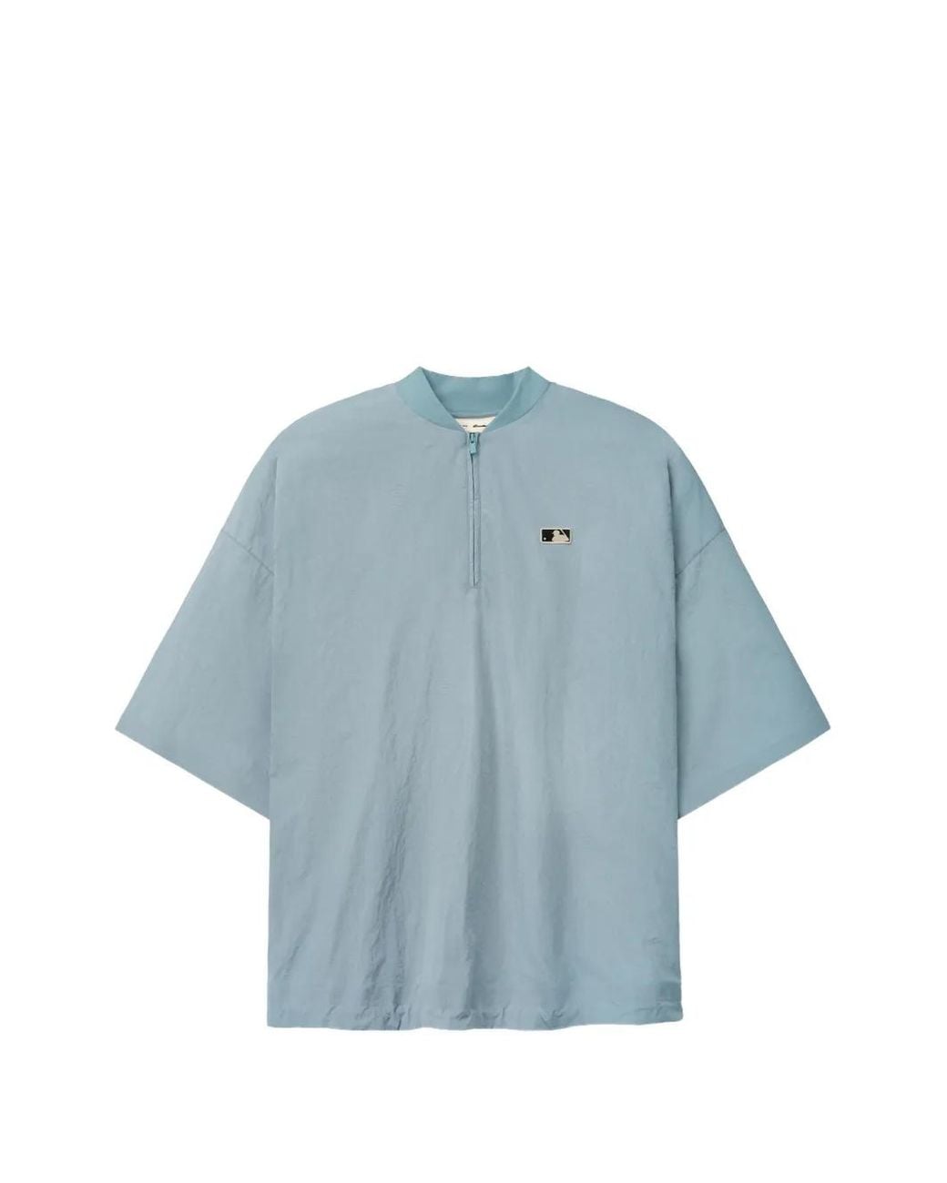 Fear Of God Blue Mlb Logo-Patch T-Shirt for men
