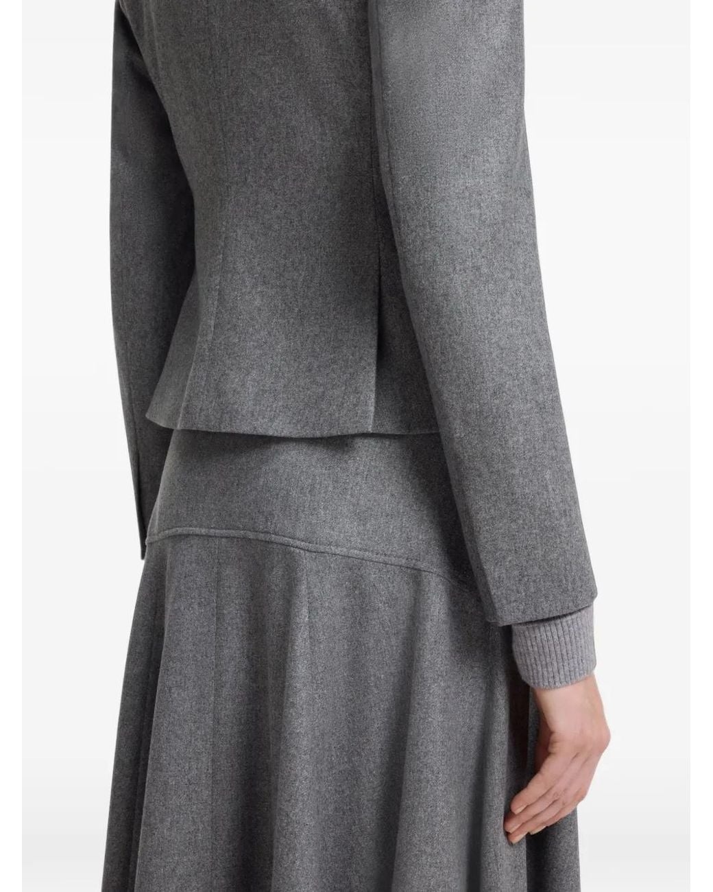 Boss Gray Slim-Fit Blazer