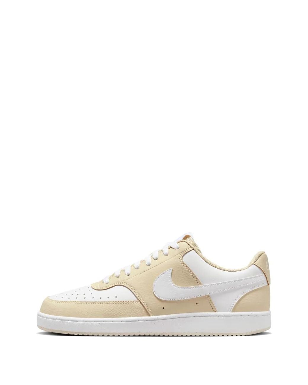 Nike White Court Vision Low Sneakers for men