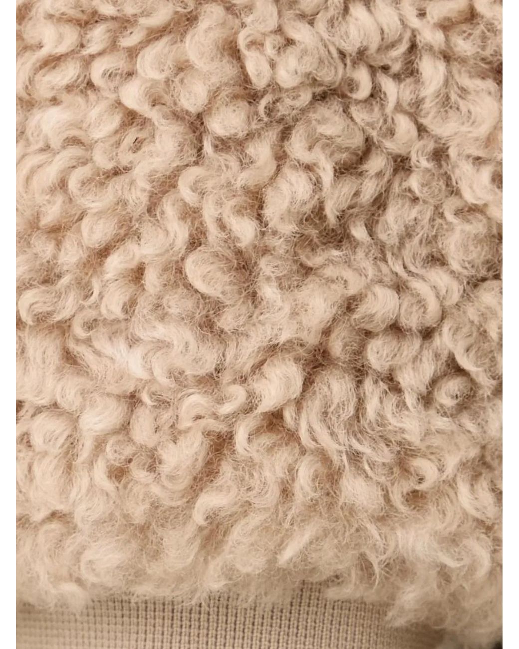 Marc O' Polo Natural Teddy-Texture Zip-Up Jacket