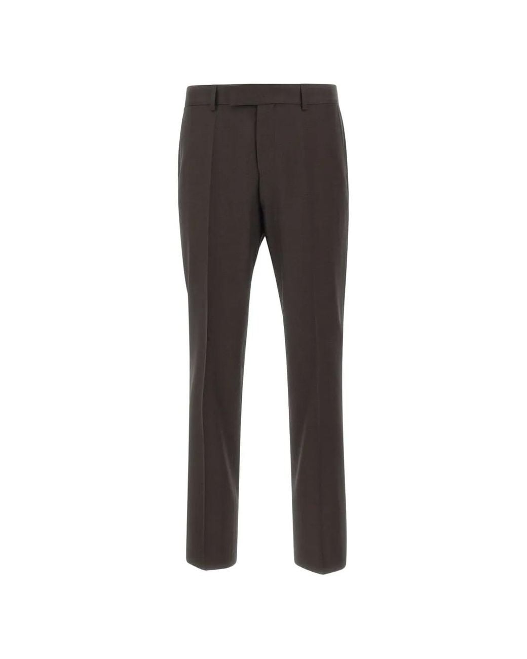 Boss Gray One Slim-Fit Trousers for men