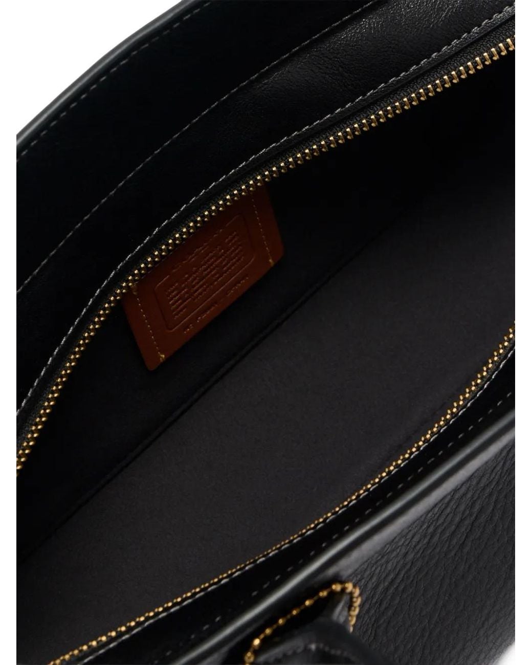 COACH Black Soft Empire Carryall Bag 34