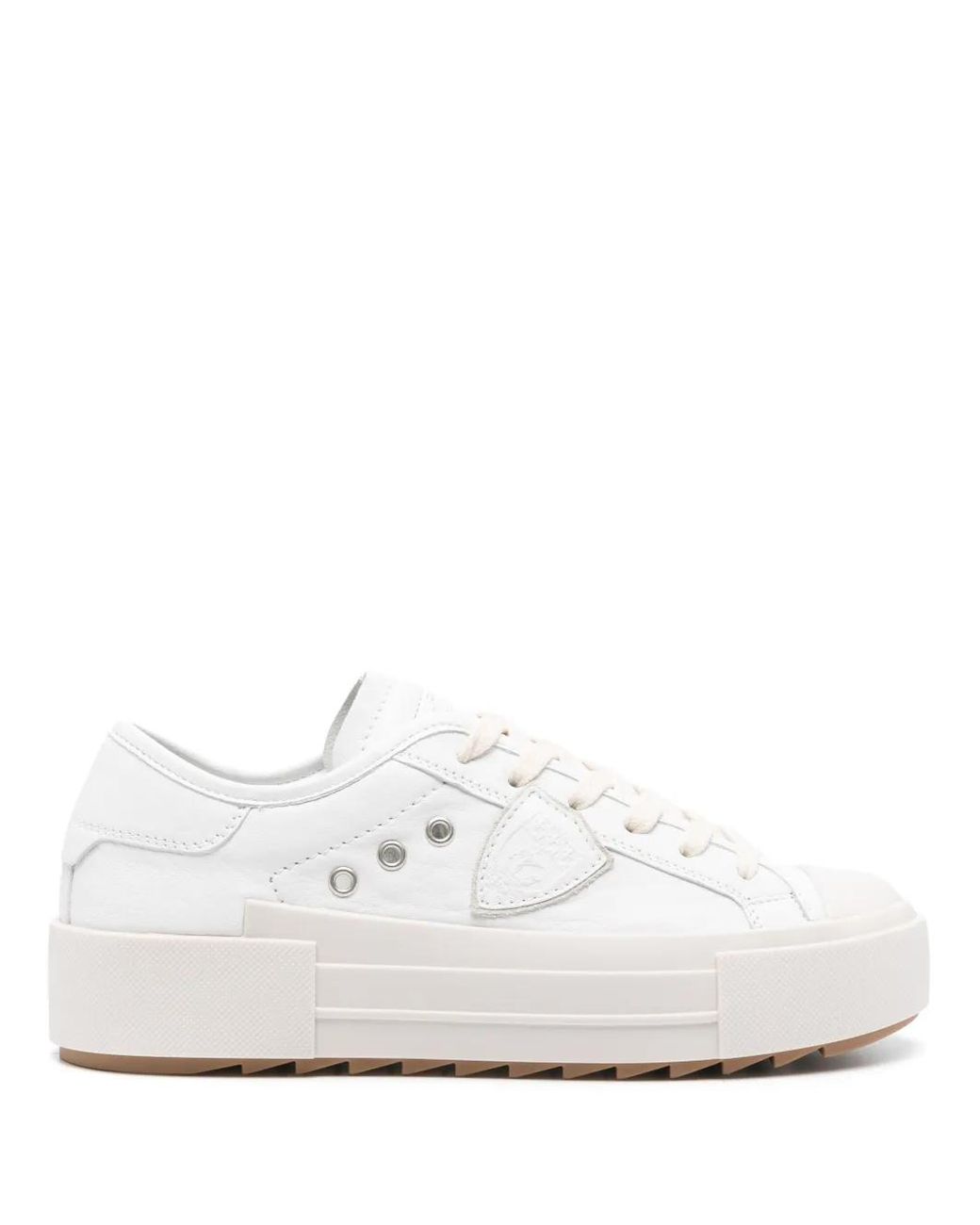 Baskets Paris Haute Philippe Model en coloris White