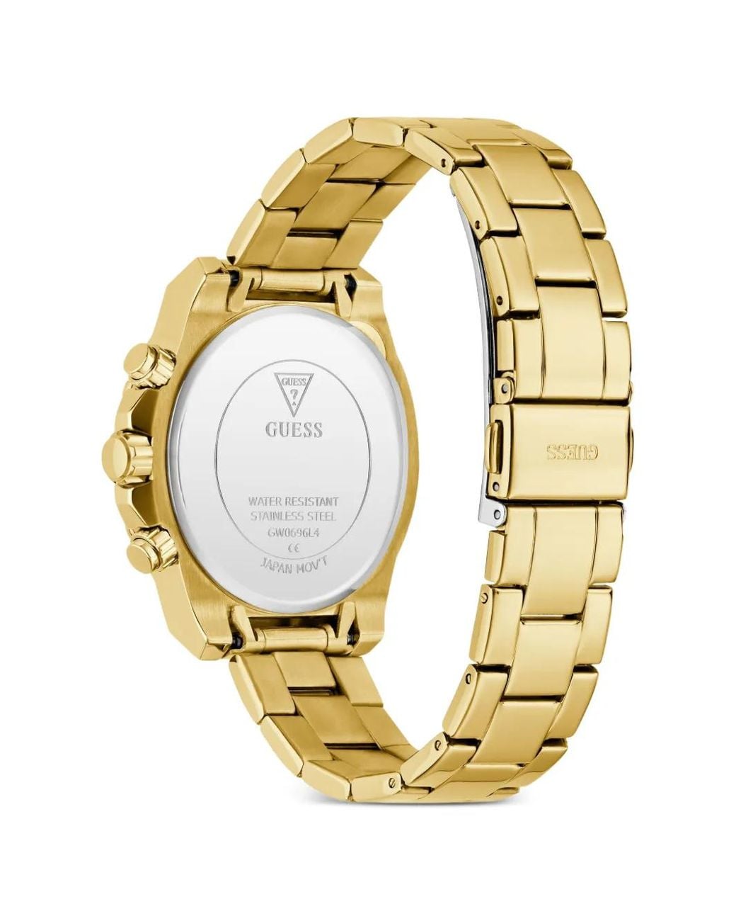 Guess Metallic Tone Analog Watch