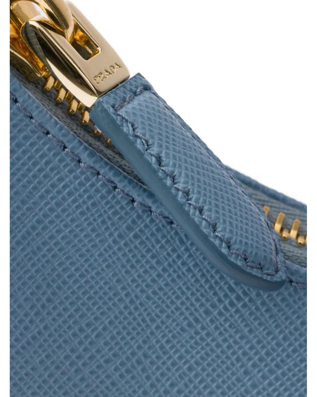 Prada Blue Re-Edition 2005 Saffiano-Leather Mini Bag